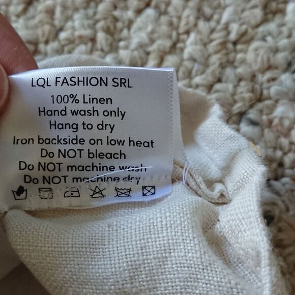 Luciana Quiroga Linen tank top size XS - Picture 10 of 11